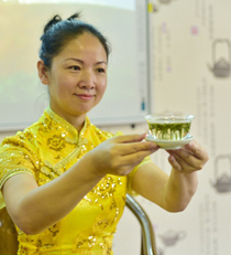 西安碑林茶文化协会茶文化进校园活动举行